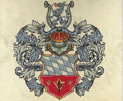 Das Familienwappen der Familie Leimeister